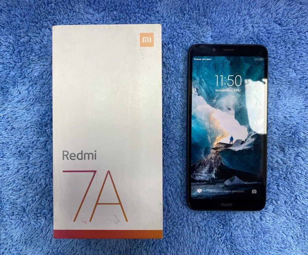 Смартфон Xiaomi Redmi 7A 2/32gb б/у купить в Домодедово в магазинах «Скупка»  (Артикул: 944319 ) с доставкой: цена 2 999 ₽, отзывы